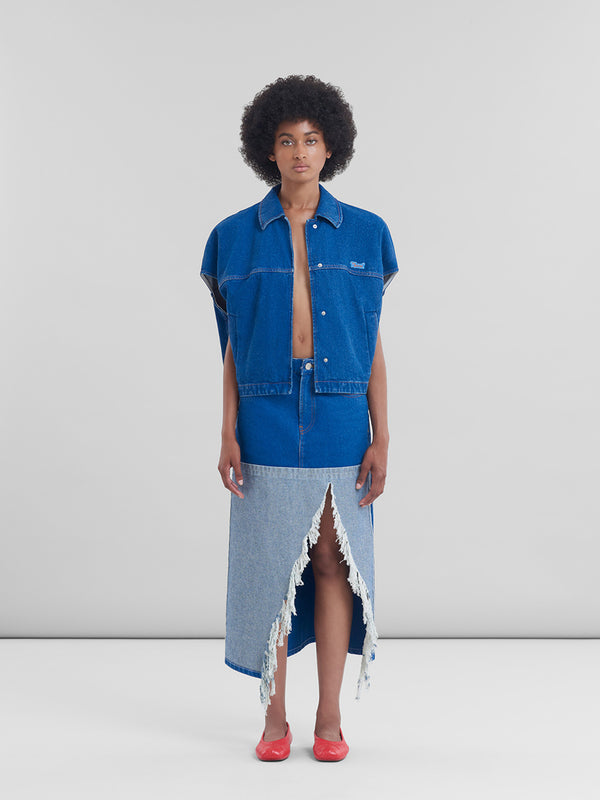 Marni | Denim Skirt in Ocean