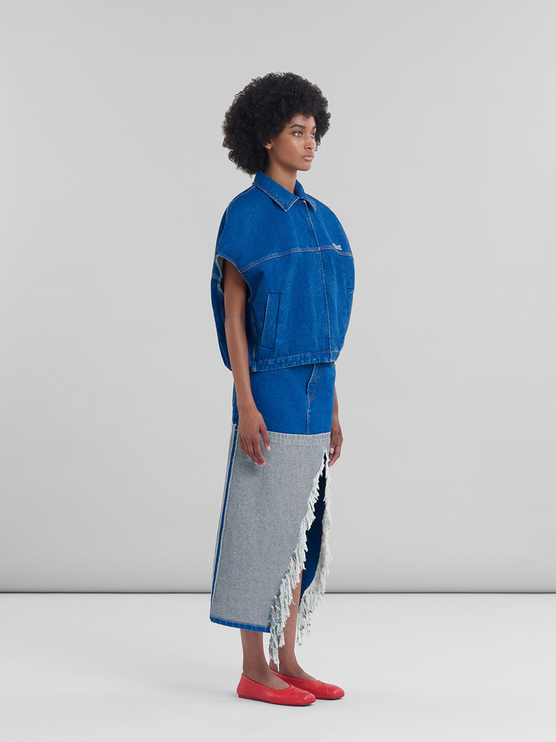 Marni | Denim Skirt in Ocean