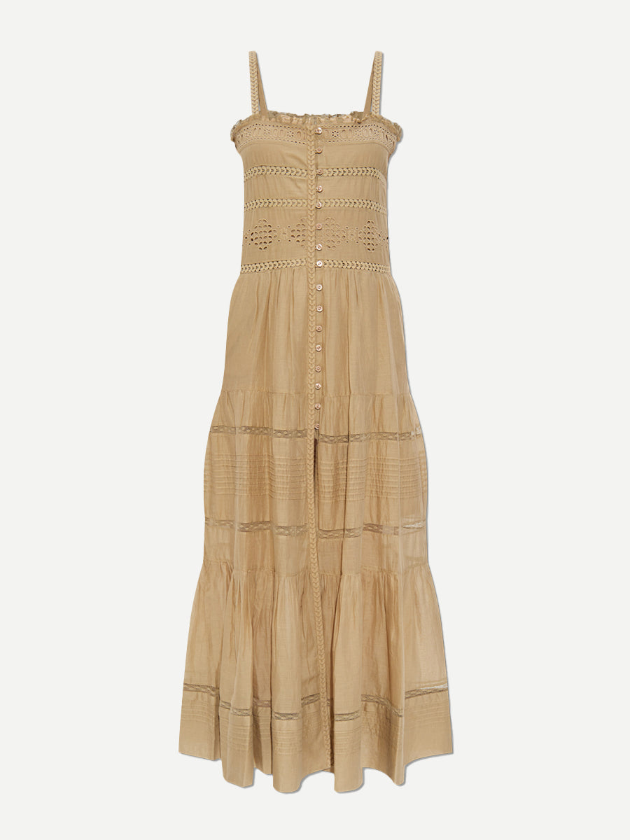 Marant Etoile | Divine Dress in Light Khaki