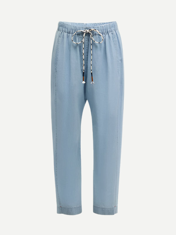 XIRENA | Draper Pant in Dusty Blue