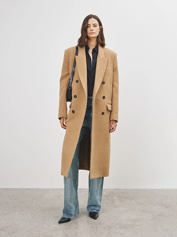 Nili Lotan | Edmont Double Breasted Long Coat