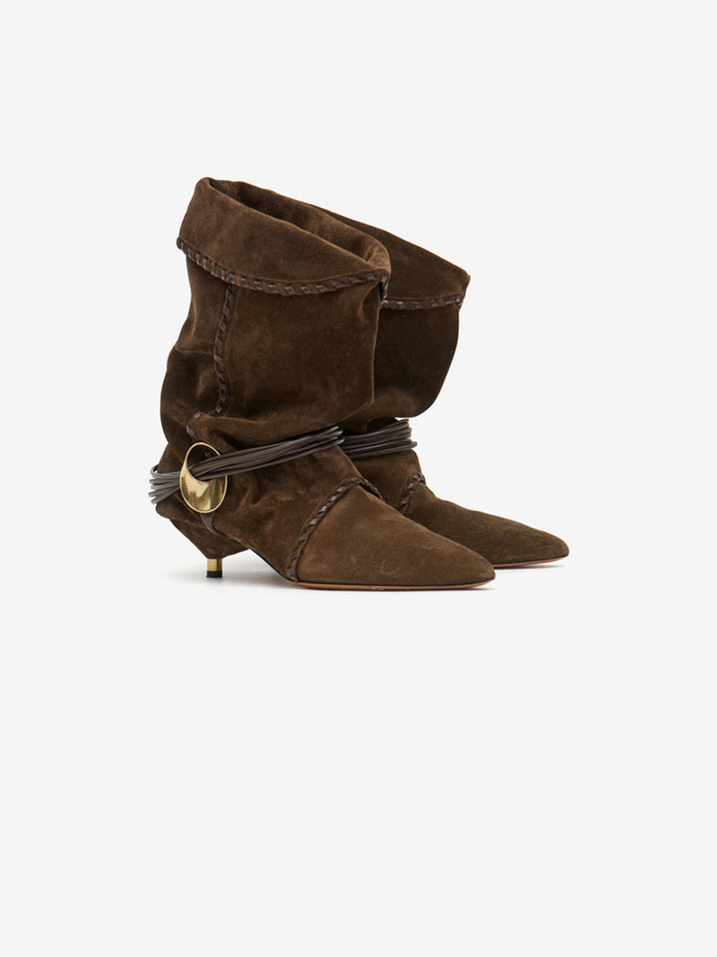 ISABEL MARANT | Edrika Boots in Bronze