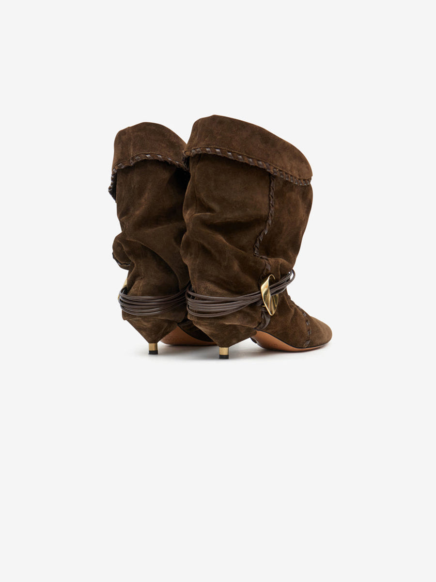 ISABEL MARANT | Edrika Boots in Bronze