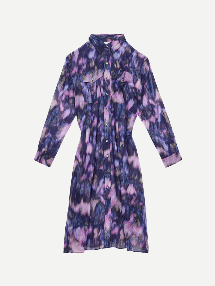 Eliane Dress in Purple/Lilac