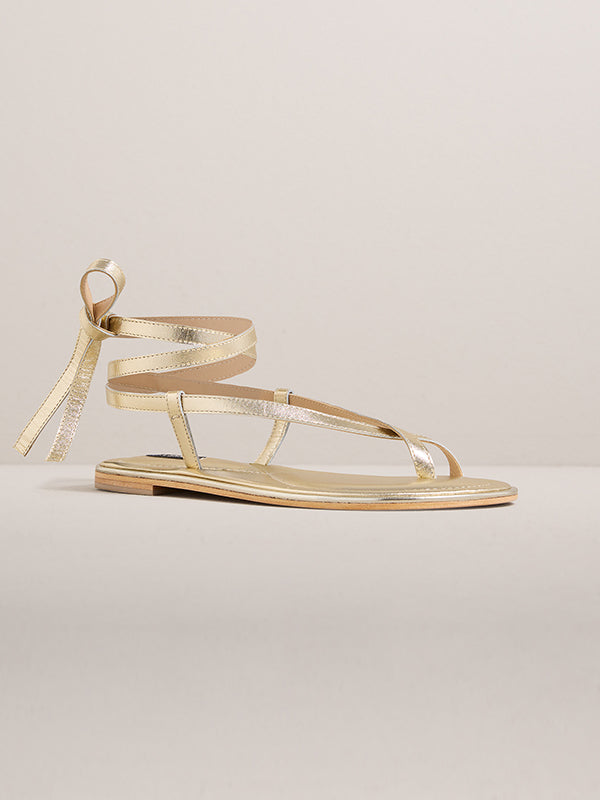 Elliot Sandal in Gold