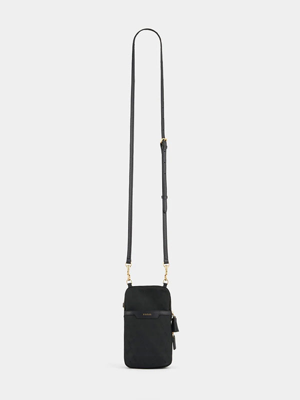 Anya Hindmarch Essential Crossbody in Jacquard AH Logo