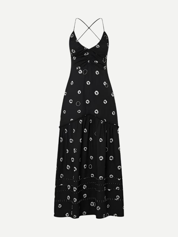 Ilio Nema | Eucleia Dress in Black & White