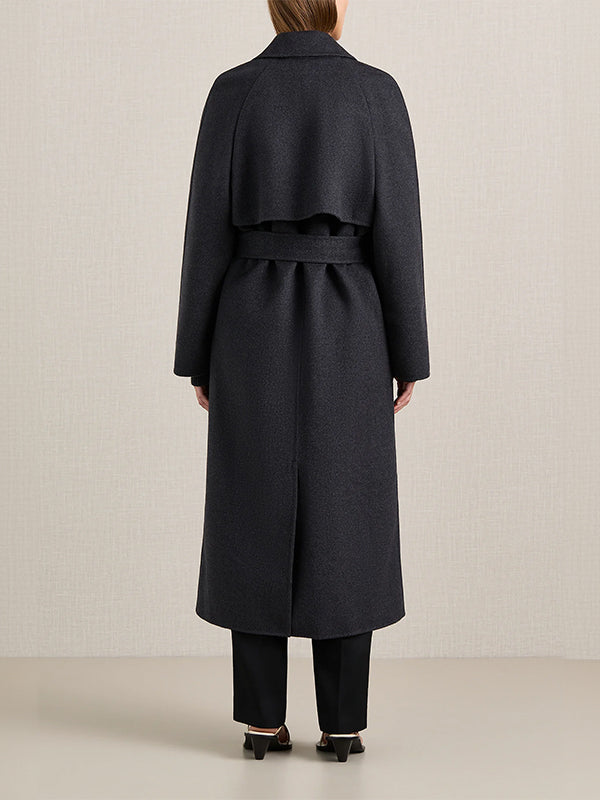 A.Emery | Evans Coat in Charcoal Melange