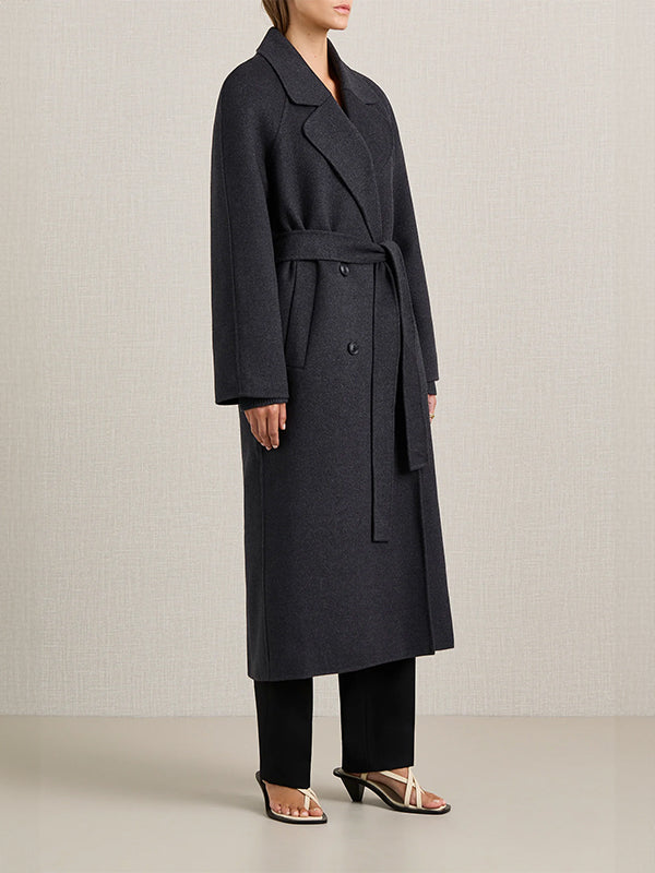 A.Emery | Evans Coat in Charcoal Melange