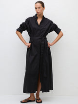 Matteau | Everyday Shirt Dress in Black