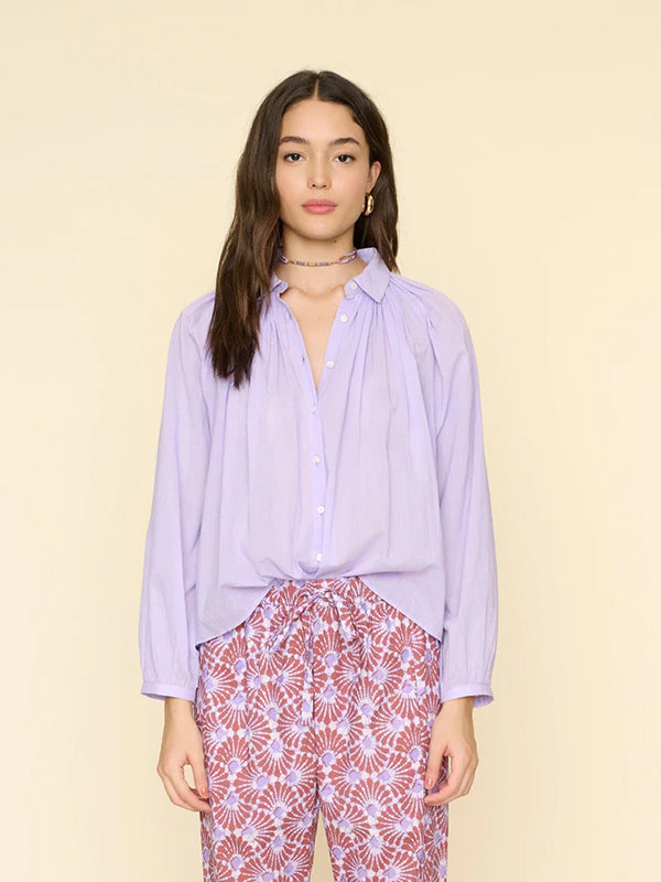 Xirena | Fabienne Shirt in Soft Iris