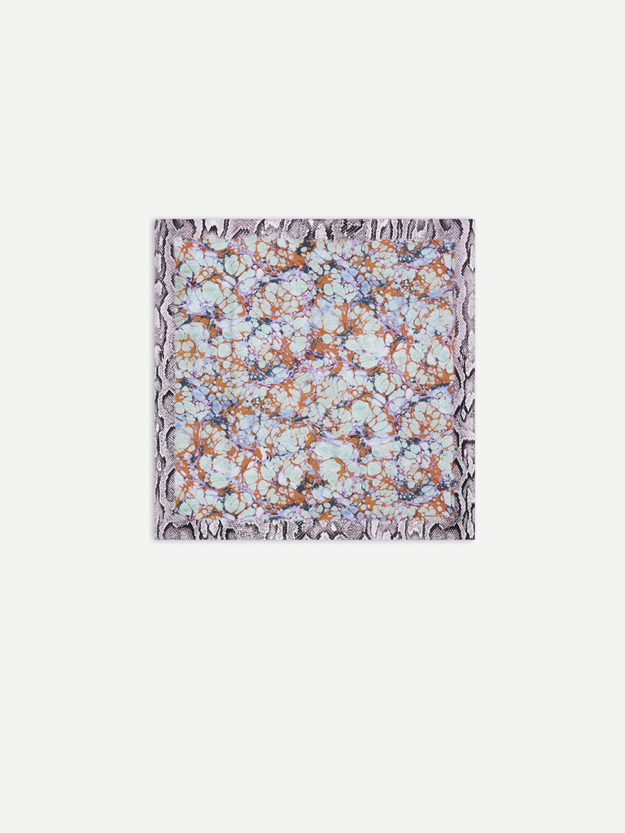 Dries Van Noten | Fallyn Scarf in Marble Lilac