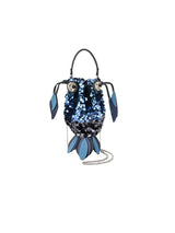 Anya Hindmarch | Fish Sequin Cross Body in Marine