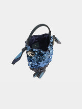 Anya Hindmarch | Fish Sequin Cross Body in Marine