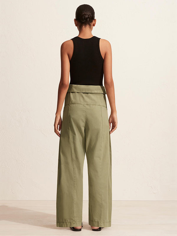 Matteau | Fisherman Drawcord Pant in Oregano