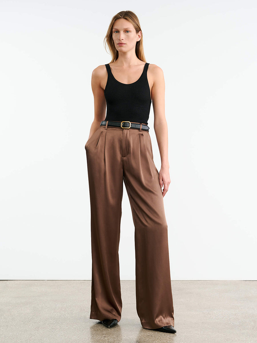 Nili Lotan | Flavie Pant in Taupe