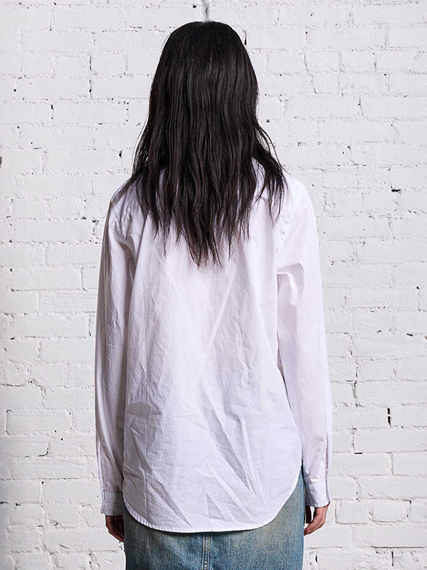 R13 | Foldout Shirt in White