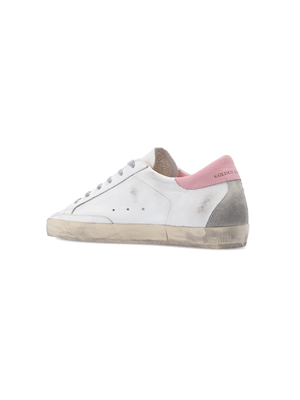 Golden Goose | Super-Star Sneakers in Grey and Pink