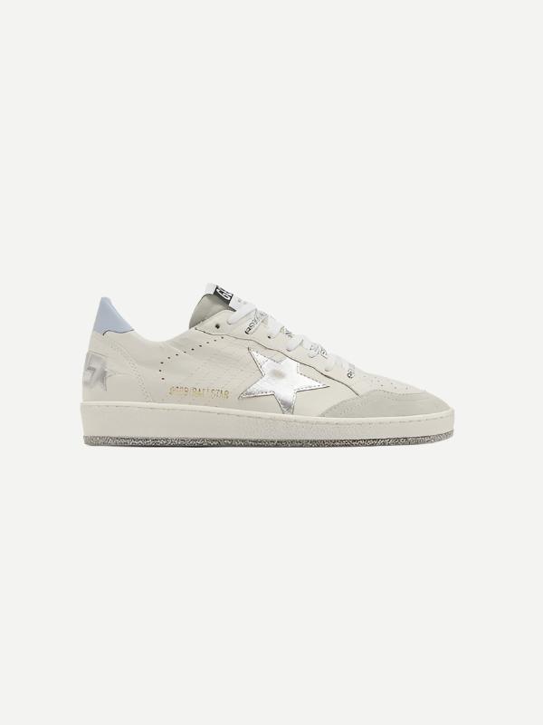 Golden Goose | Ball Star Nappa Sneaker with Glitter Sole