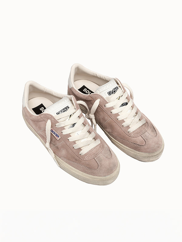 Golden Goose | Soul-Star Suede Sneakers in Pink