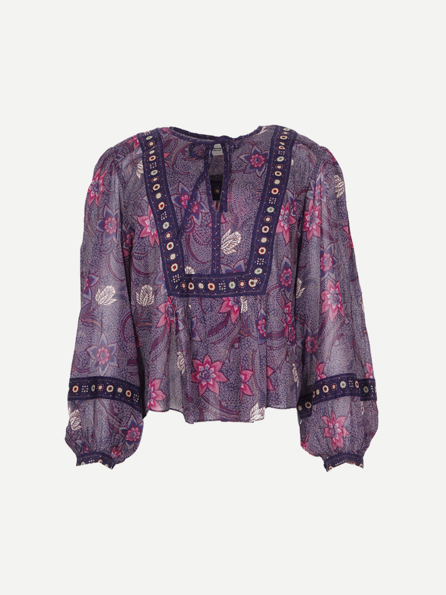 Marant Etoile | Gayle Top in Purple