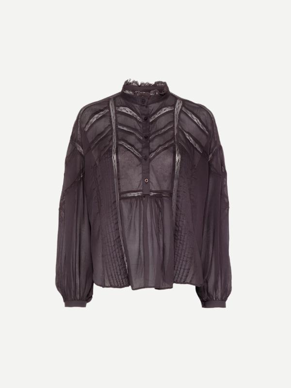 Isabel Marant Etoile | Gelma Top in Dark Plum