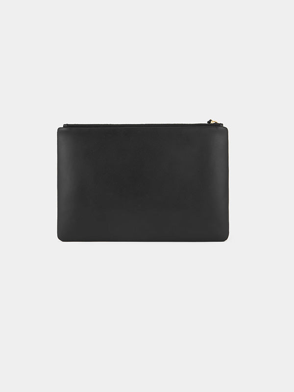 Anya Hindmarch Georgiana Clutch in Black Circus