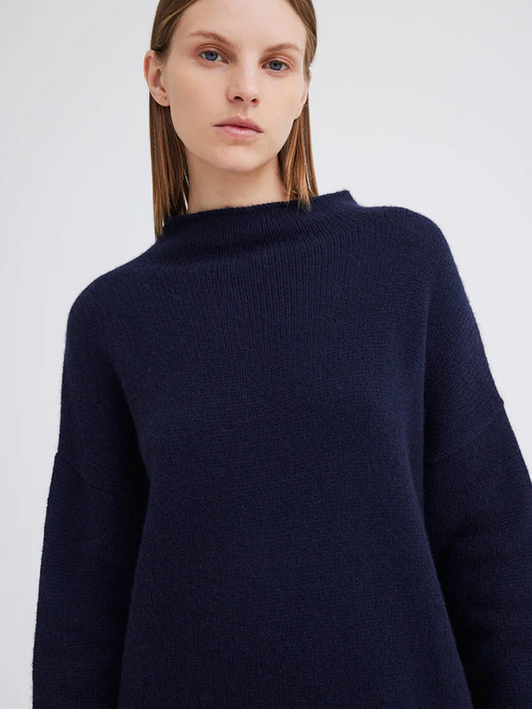 Jac+Jack | Grayson Sweater in Darkest Navy