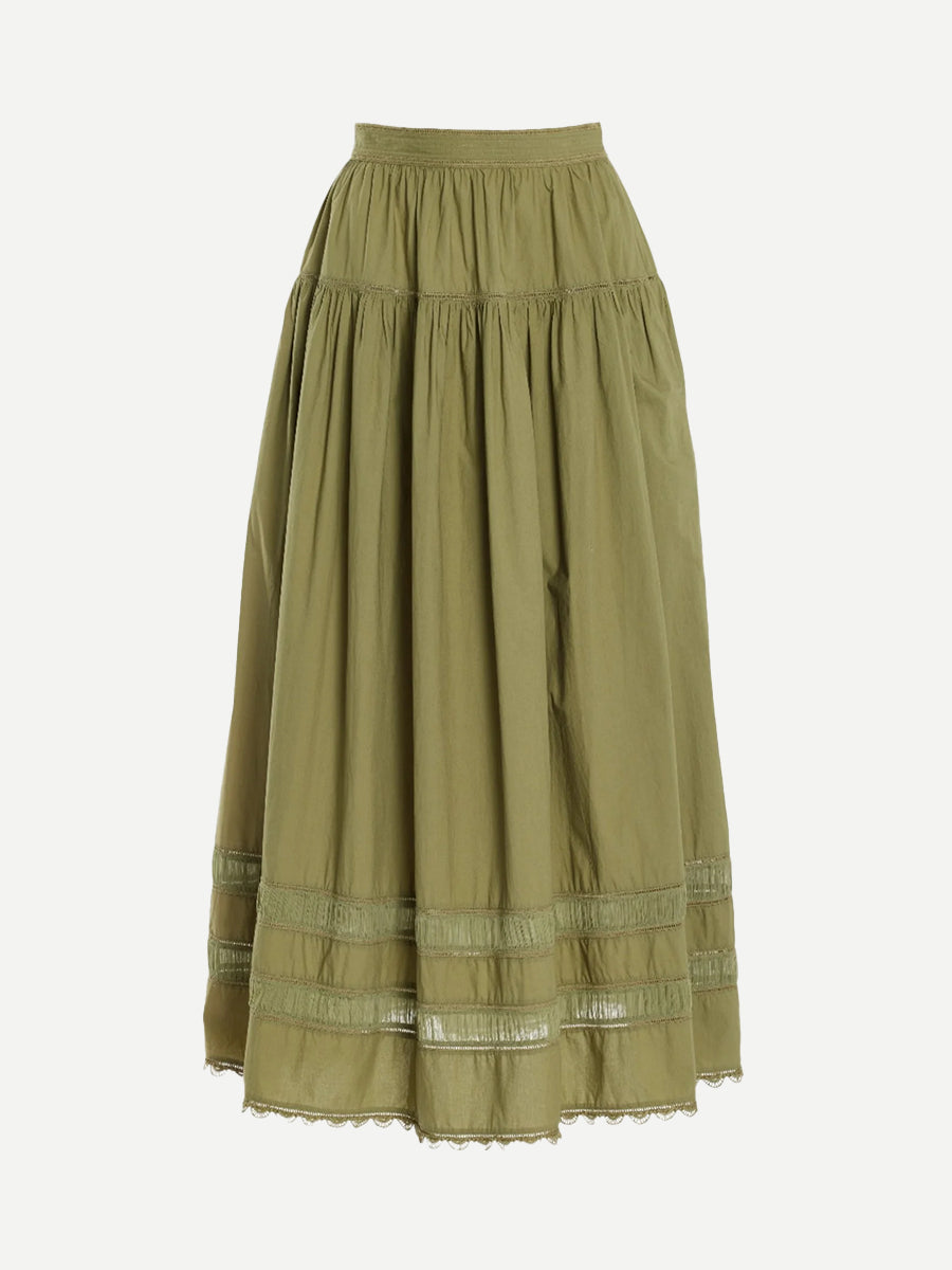 Ulla Johnson | Harlow Skirt in Lichen