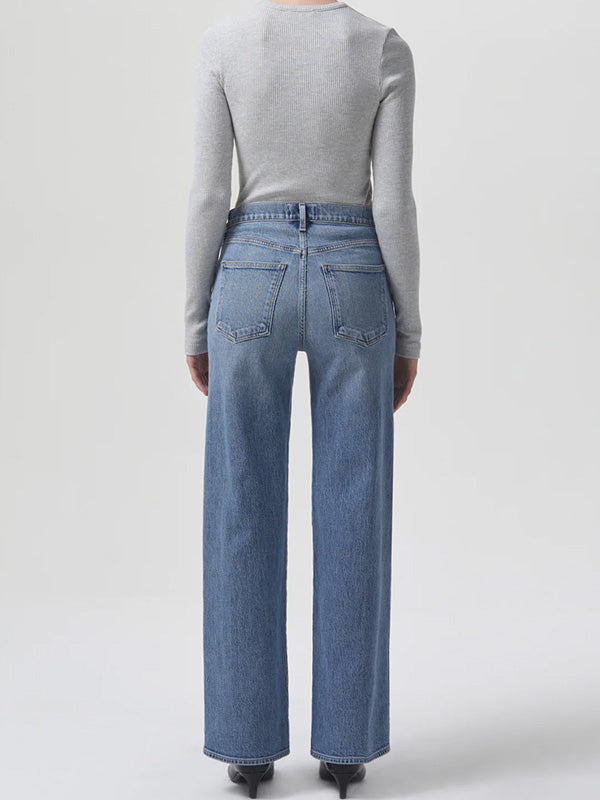 Agolde Harper Straight Jean in Flash