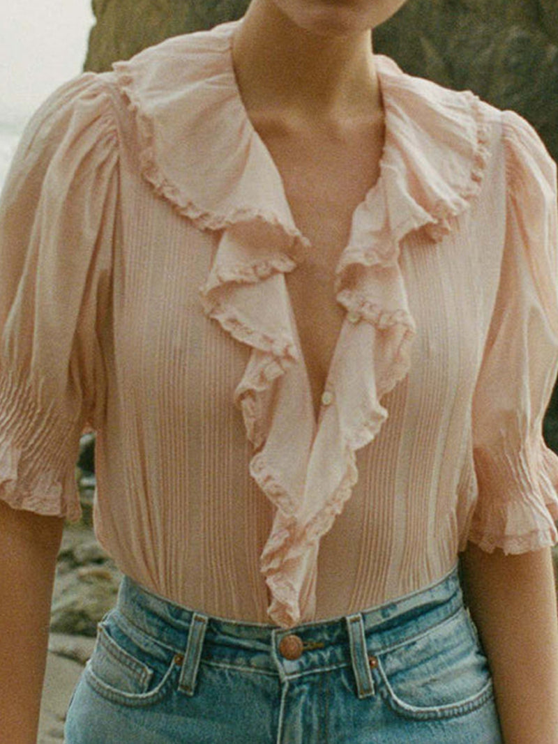 Doen | Henri Top in Blush