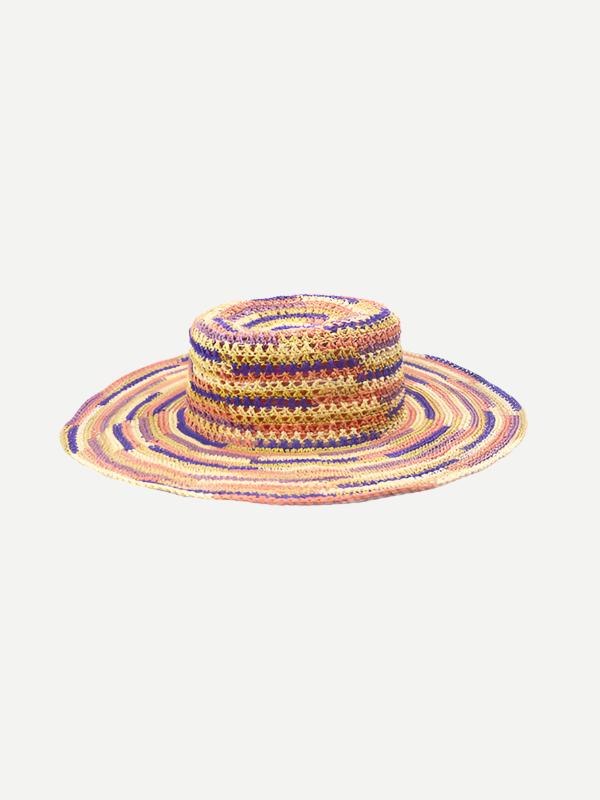 Sensi Studio | Hippie Fiesta Crochet Hat in Multi Lavender