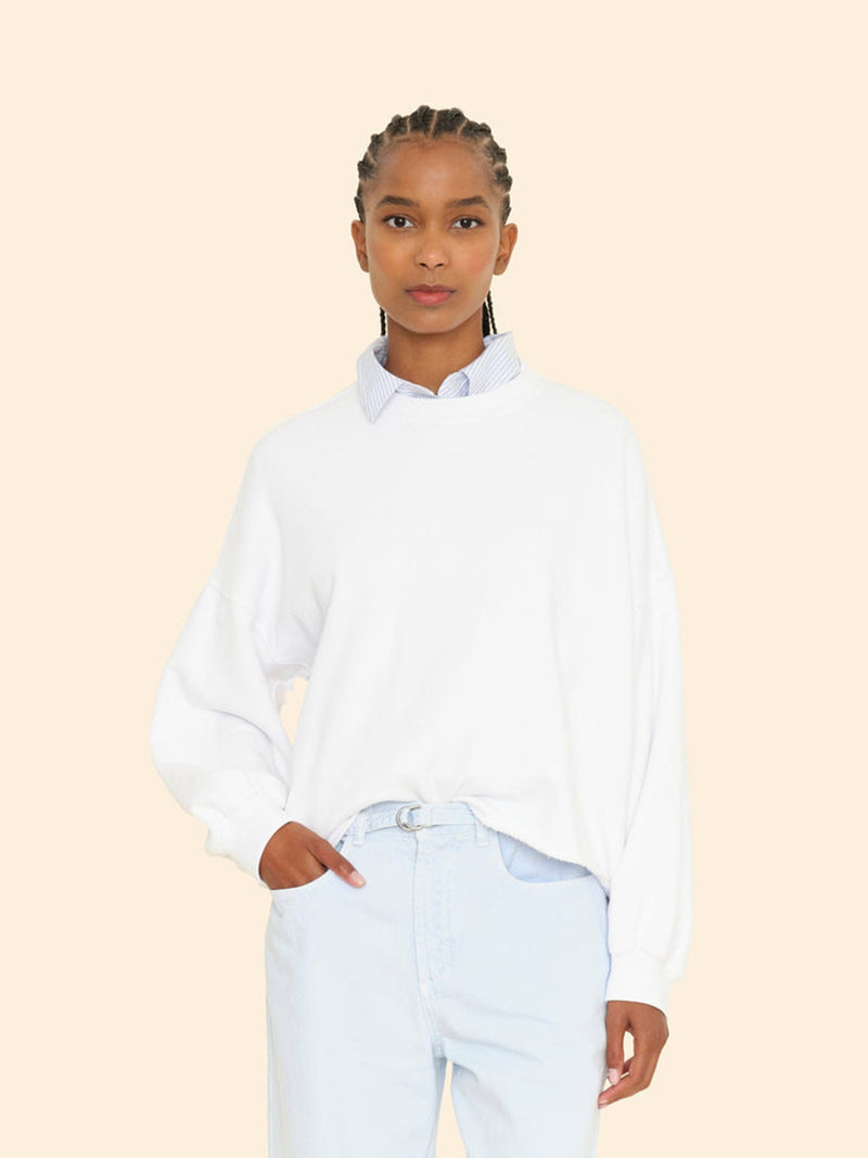 Xirena | Honor Sweatshirt in White