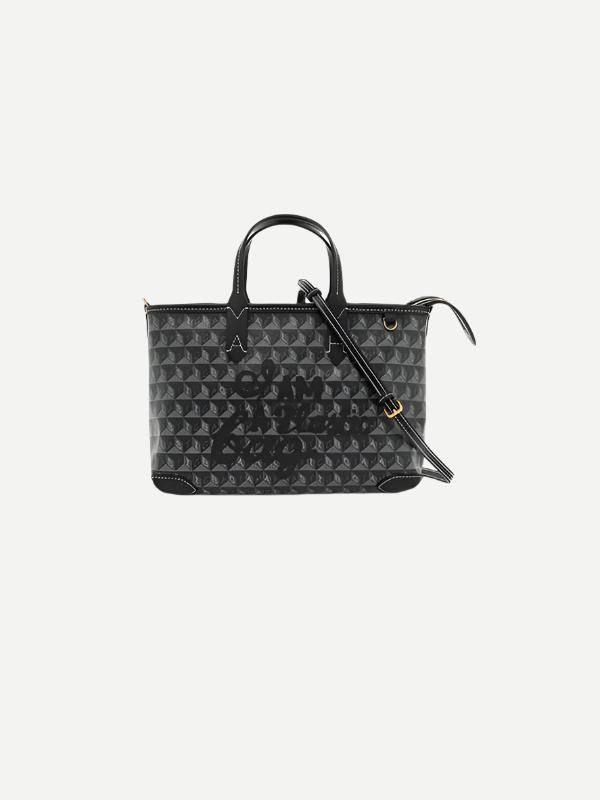 Anya Hindmarch | I am a Plastic Bag XS Motif Tote in Black