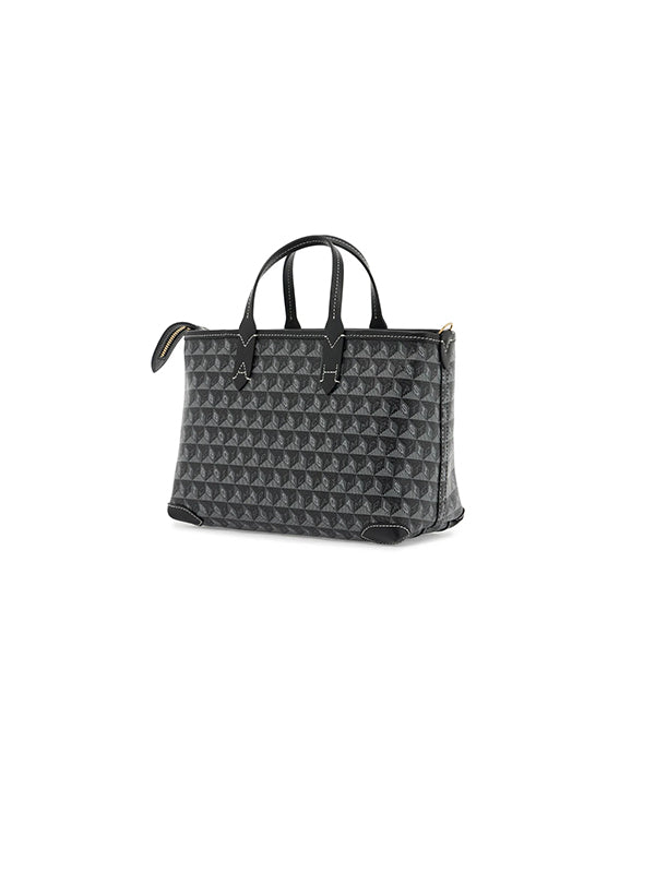 I am a Plastic Bag XS Motif Tote in Black