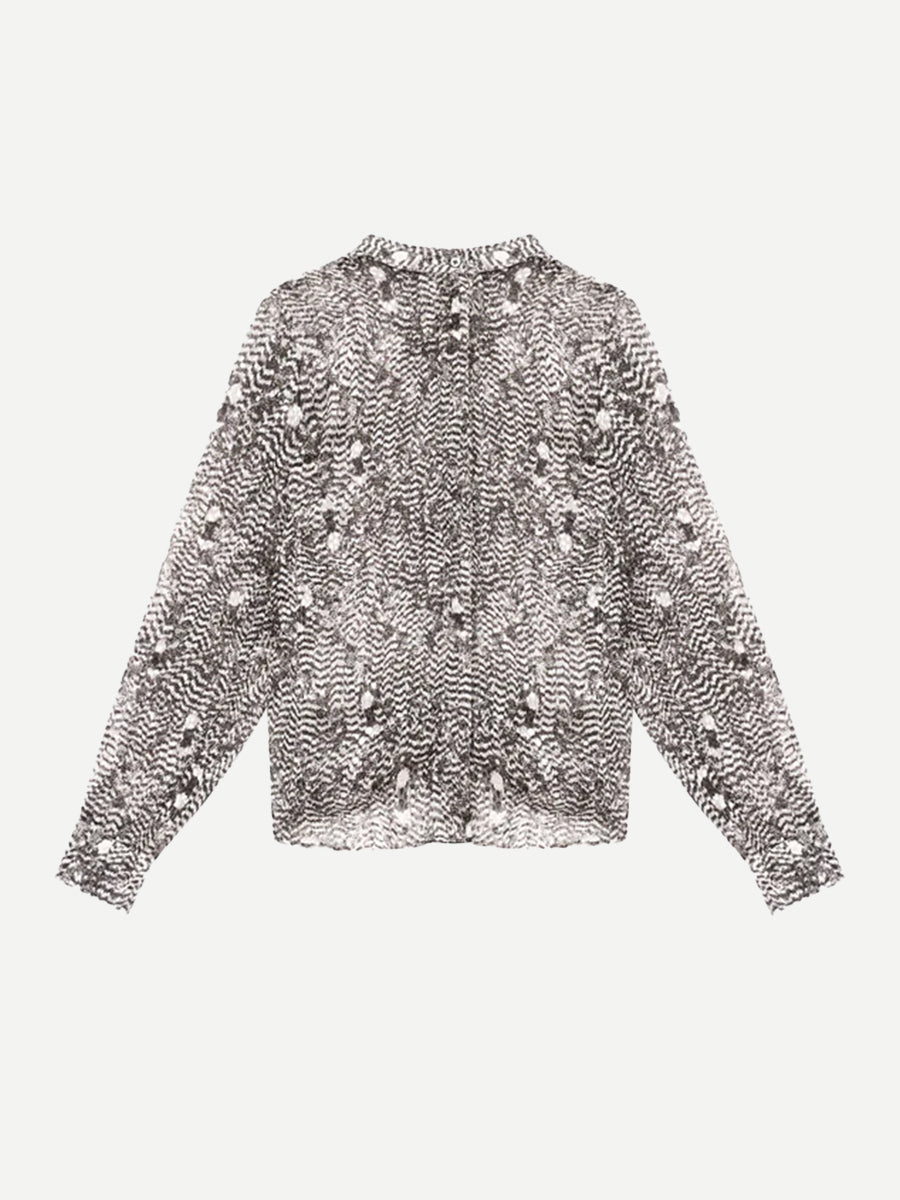 ISABEL MARANT | Ilda Shirt in Black/Ecru