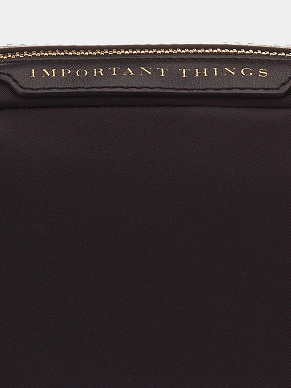 Anya Hindmarch | Important Things Pouch in Black