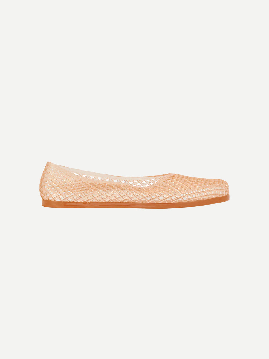 Ancient Greek Sandals | Iro Jelly in Nude