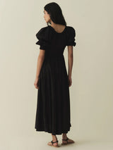 Ischia Dress in Black