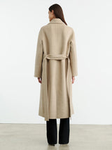 Nili Lotan | Jarel Wrap Coat in Hazelnut