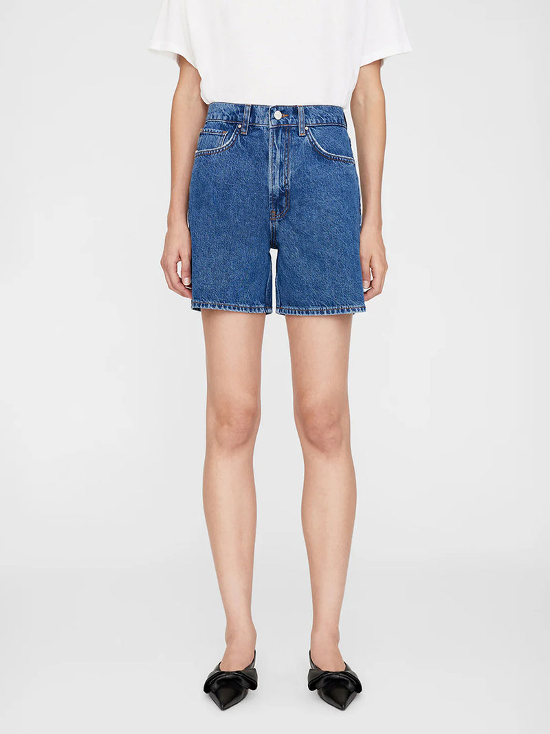 Anine Bing | Kat Short in Medium Indigo