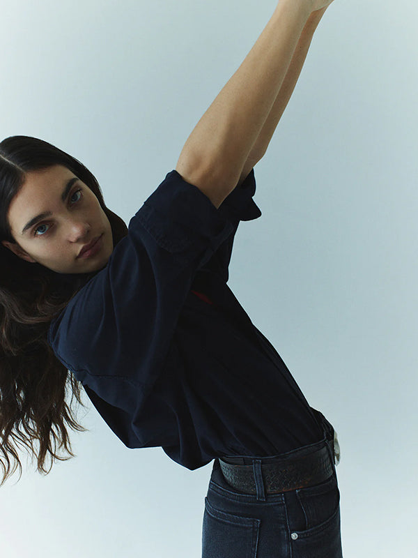 Citizens of Humanity | Kayla Shirt in Navy