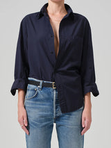 Citizens of Humanity | Kayla Shirt in Navy