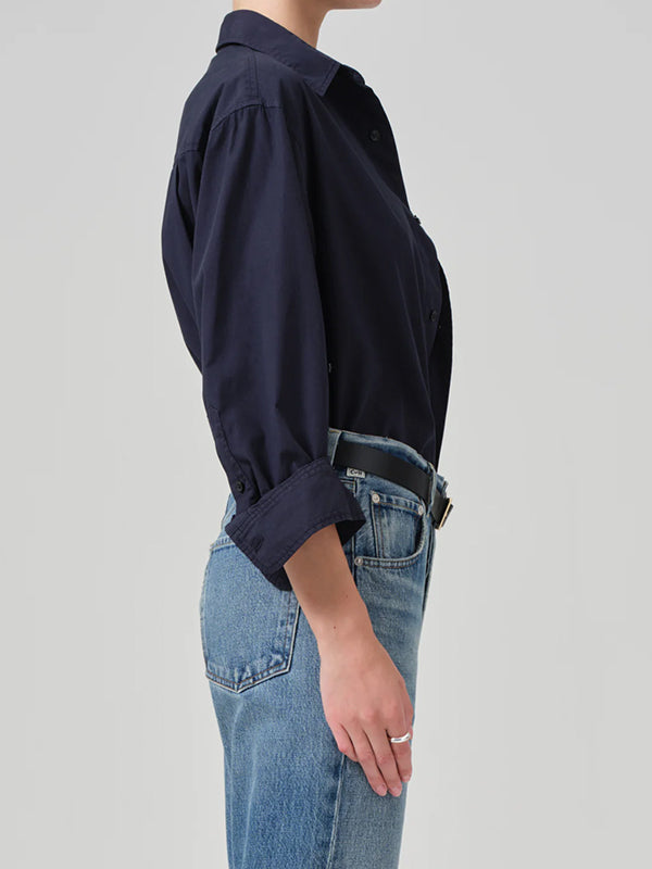 Kayla Shirt in Navy