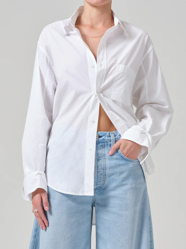 Citizens of Humanity | Kayla Shirt in Optic White