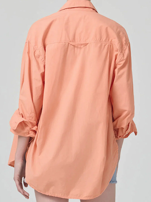 Citizens of Humanity | Kayla Shirt in Papaya