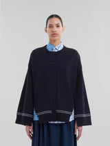 Marni | Kimono Sleeve Cardigan in Light Navy