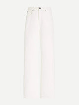 SLVRLAKE | Koko High Rise Relaxed Jean in White