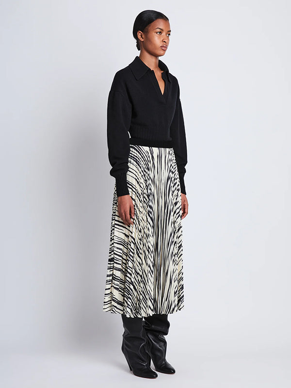 Proenza Schouler | Korine Skirt In Ecru Multi