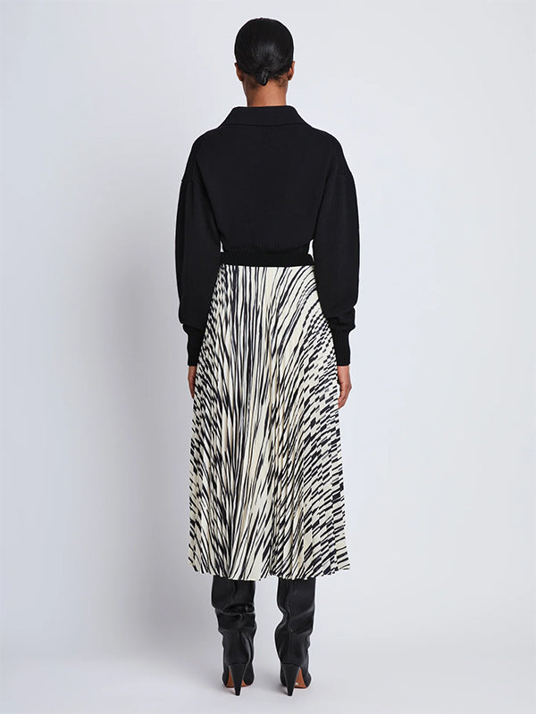 Proenza Schouler | Korine Skirt In Ecru Multi